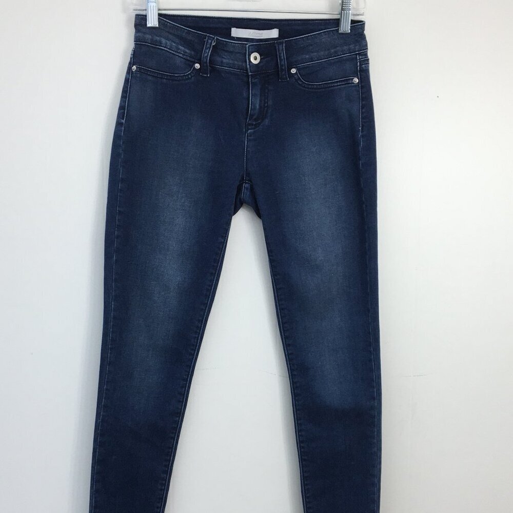 Yummie Medium Wash Mid Rise Skinny Jean Jeggins Size XS EXCELLENT Condition